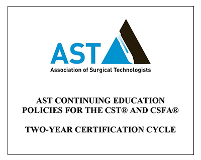 AST CE Policies - Two-Year
