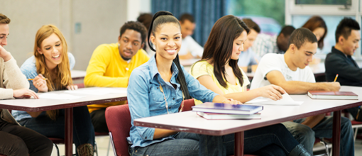 Students in classroom